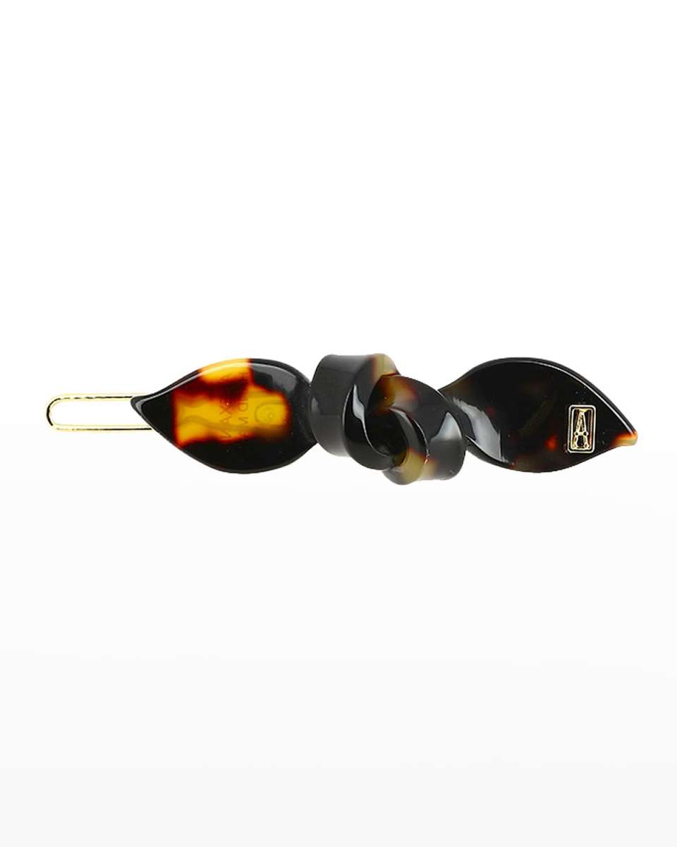 Twisted Bow Side Barrette